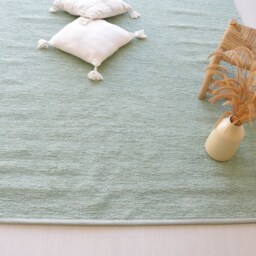 Extra Large Aqua Green Rug 6.5x10 Ft, Area Rug, Living Room Kids Bedroom Tapis De Salon Vert, Beach House Decor - thumbnail 3
