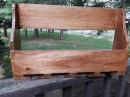 Reclaimed Rustic Ready To Hang On Your Wall Black Walnut Wine Rack