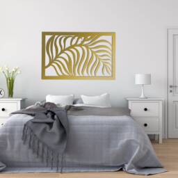 3D Stylish Wood Wall Art Decor Jungle Style, Picture, Openwork Decor, Ornament, Living Room, Decorative Wooden Panel, Gift - thumbnail 3