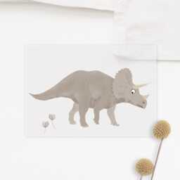Iron-On Patch Triceratops Dinosaur - thumbnail 2