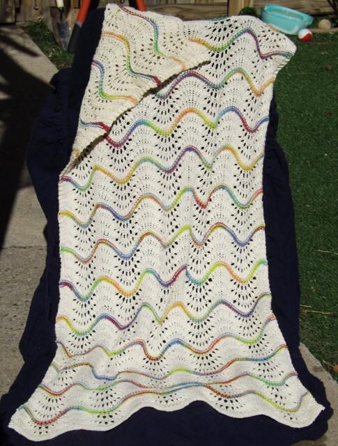 All Cotton Baby Blanket in Off White - image 1