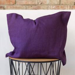 "Linen Pillow Sham With Zipper - Eu Ikea 20"" X 24" - thumbnail 2