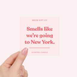 New York Gifts - We're Going To Surprise Candle Trip Reveal Label - thumbnail 2