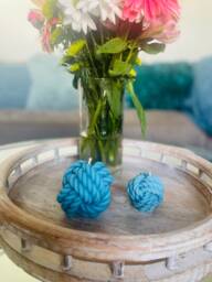 Bandu Knot - Candle Set- Home Decor Housewarming Gift Decorative Geometric Black Owned Business - thumbnail 1