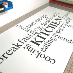 Kitchen Wall Art Sticker Cloud, Word Sticker, Decor, Art, Words For The Kitchen - thumbnail 3