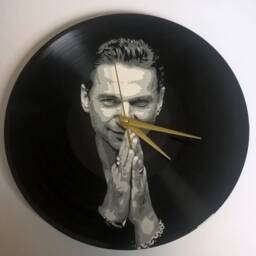 Dave Gahan Vinyl Record Clock Painted Music Lover Gift - thumbnail 2
