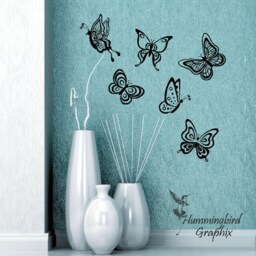 Butterfly Wall Decals Nursery & Child's Room Decor - thumbnail 3