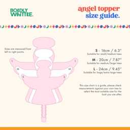 Angel in Loving Memory Christmas Tree Topper, Engraved Memorial Gift, Star, Keepsake, Guardian - thumbnail 2