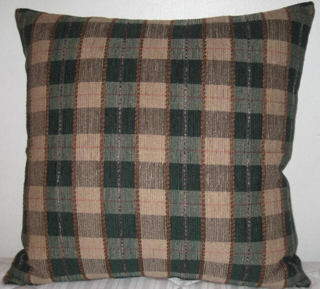 "Chenille Ikat Decorative Pillow Cover-24""x24" - image 1