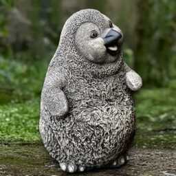 Large Penguin Statue Concrete Sculpture Stone Bird Figurine Garden Wildlife Ornament Handmade Penguin Lover Gift - thumbnail 3