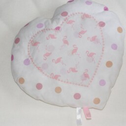 "Lot Rattle & Heart Cushions ""Peas Flamingos" - thumbnail 2