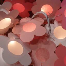Floral Fairy Lights For Children's Rooms - Individual Color Selection Various Designs - thumbnail 2
