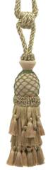 "D??copro Curtain Tassel Tieback, Length 11"" - 27.5cm, Spread 34" - thumbnail 2