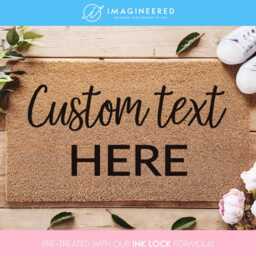 Custom Doormat - Personalized Customized Door Mat Rug Home Decor Realtor Closing Gift Welcome - thumbnail 2