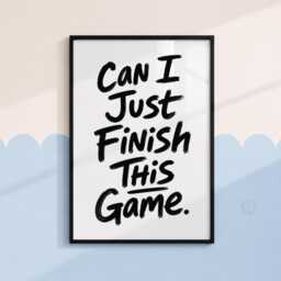 Gaming Poster Print - Boys Bedroom Decor, Gamer Gift, Teen Room Wall Art Prints - thumbnail 3