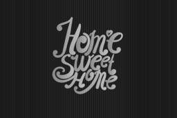 "Dirt Sparrow?? Doormat, Assign, Motif ""Home Sweet Home" - thumbnail 1