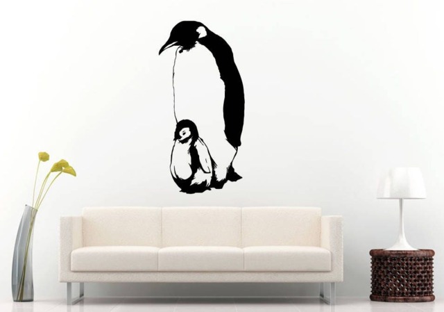 Penguin Baby Polar Bird Children Kids Room Diy Wall Sticker Decal Vinyl Mural Decor Art L2187 - image 1