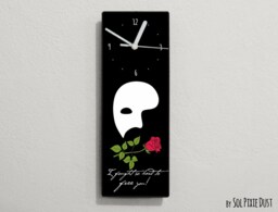 Phantom Of The Opera Quotes - I Fought So Hard To Free You Wall Clock - thumbnail 1