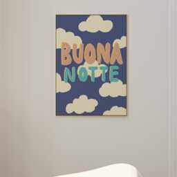 Poster Buona Notte/Art Print Italy Clouds - thumbnail 3