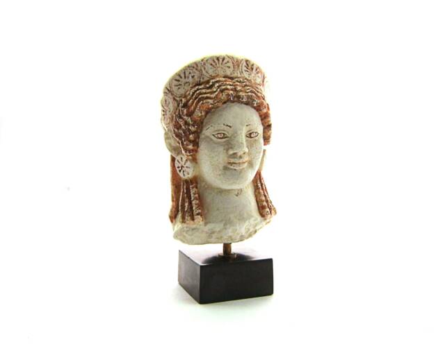 Acropolis Statue Kore , Museum Quality Art Greek Sculpture - image 1