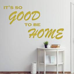 Vwaq It's So Good To Be Home Vinyl Wall Decal Family Quote Sticker Lettering - thumbnail 3
