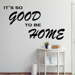 Vwaq It's So Good To Be Home Vinyl Wall Decal Family Quote Sticker Lettering - thumbnail 1