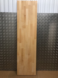 Ikea Lack Tv Bench Top Cover Panel - Solidwood Beech 120cm X 35cm 18mm Thick - thumbnail 1