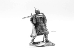 Tin 54mm Russian Warrior 16Th Century - thumbnail 1