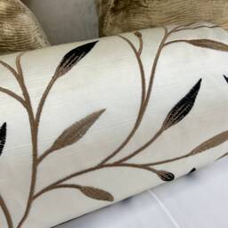 "Decorative Cushion Bolster 16"" X 6" - thumbnail 3