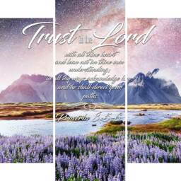Proverbs 35-6 #46 Kjv Biblical Wall Art, Bible Quote Verse Prints, Christian Art Gifts, Religious Prints - thumbnail 3