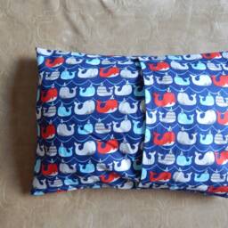 Dolphin Colorful Pillow Case/ Newborn Toddler Children Case/Travel/ Kids Case/Boy's/Pillowcase - thumbnail 3