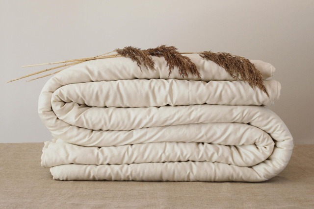 Handmade Wool Comforter - Extra Warm & Cozy Bedding - Us Duty Paid - image 1