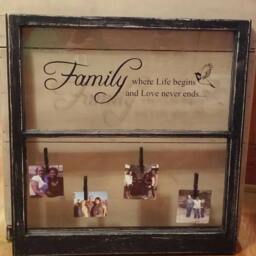 Family Where Life Begins & Love Never Ends Vinyl Wall Decal - Vinyl Decal - thumbnail 2