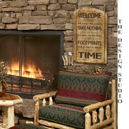 Welcome To Our Place in The Woods Wall Decal Country Home Decor - thumbnail 3