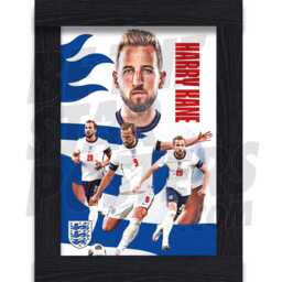 England Men's Football Team Harry Kane 20/21 Action Poster Officially Licensed Product - thumbnail 2