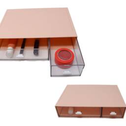 Plastic Makeup/Craft Organiser Stackable Desk Office Drawer Pens Craft Stationary Storage - thumbnail 3
