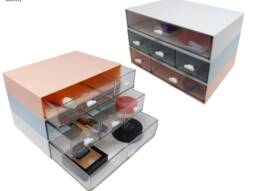 Plastic Makeup/Craft Organiser Stackable Desk Office Drawer Pens Craft Stationary Storage