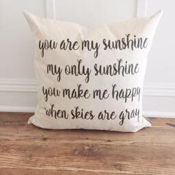 You Are My Sunshine Pillow Cover - thumbnail 1