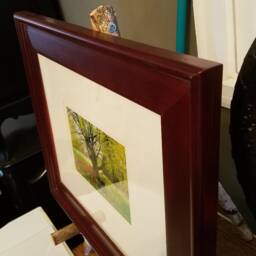 Biking Break Under A Tree Framed Print - thumbnail 2