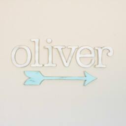 Wood Letters For Nursery, Baby Name, Custom, Individual Name Display, Painted Letters, Above The Crib - thumbnail 3