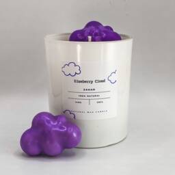 Bubble Cloud Candle, Gifted Scent Candle Blueberry - thumbnail 2