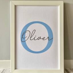 Set Of 3 Winnie The Pooh Personalised Name Print - Nursery New Baby Boy Gift Quote Print Baby - thumbnail 3