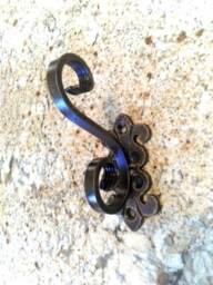 Iron Towel Wall Hook - Pick Your Color Bathroom Decor, Hat Rack, Jewelry Hook, Spanish, Old World, Tuscan, Fleur De Lis, Fleurdelisjunkie - thumbnail 1