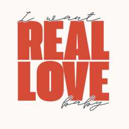 Father John Misty Lyrics Print - Real Love Baby Song, Minimalist Wall Art - thumbnail 2