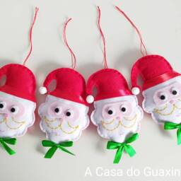 Santa Claus Christmas Decoration - Set Of 6 - thumbnail 2