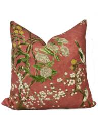 Thibaut Katsura Coral Grand Palace Collection Cushion Cover Pillow Double Sided - thumbnail 1