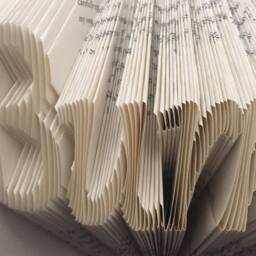 Susan Burnell - Women Scientist Astrophysicist Astronomer Unique Gift 7 Letter Words Folded-Book Art - thumbnail 4