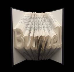 Susan Burnell - Women Scientist Astrophysicist Astronomer Unique Gift 7 Letter Words Folded-Book Art - thumbnail 1