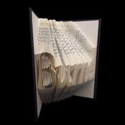 Susan Burnell - Women Scientist Astrophysicist Astronomer Unique Gift 7 Letter Words Folded-Book Art - thumbnail 3