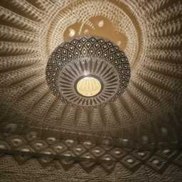Moroccan Brass Pendant Light - thumbnail 2